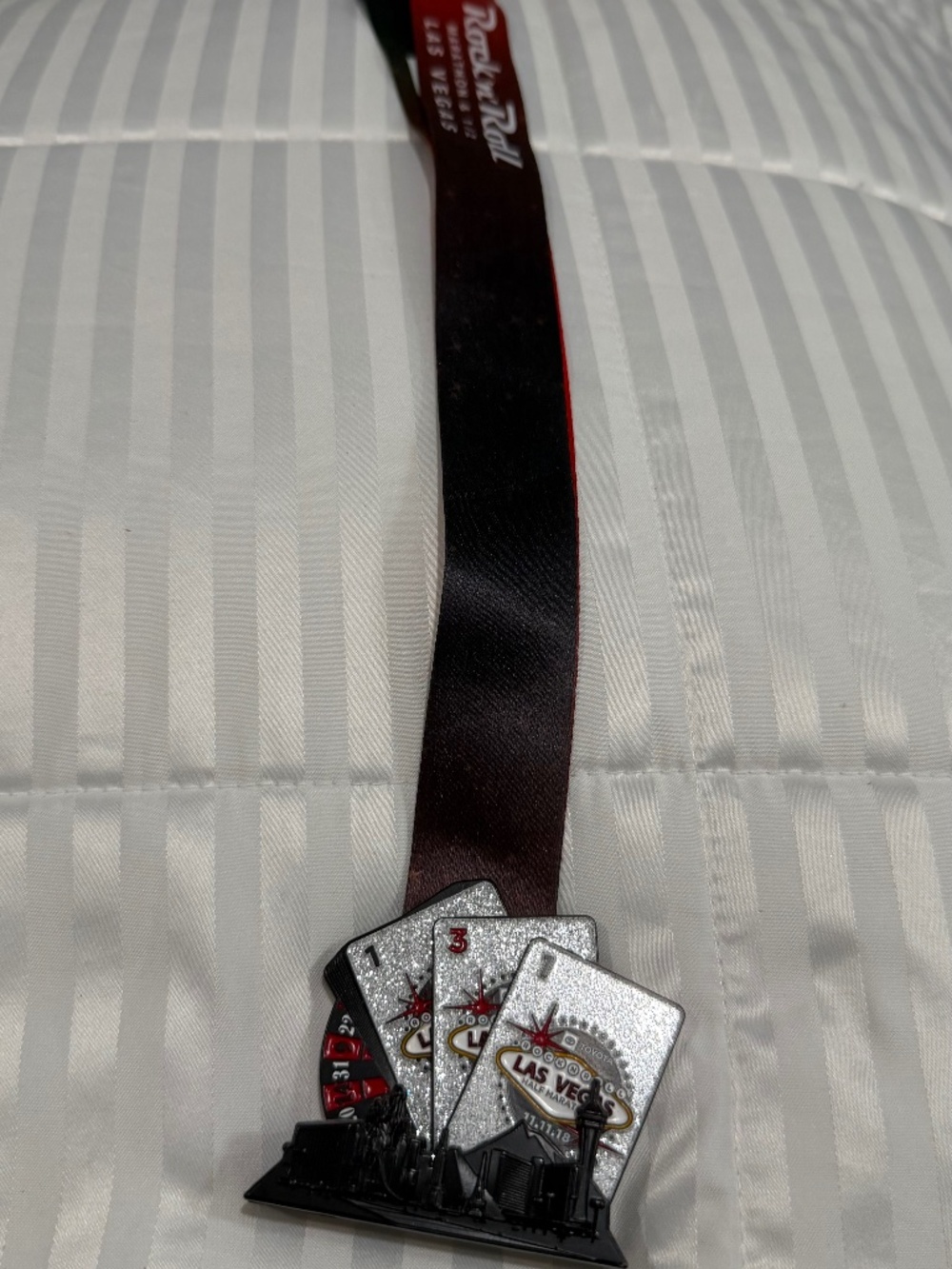 Rock n Roll Las Vegas 2018 Half Marathon Medal
